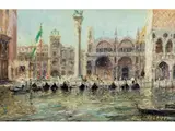 Venedig by Otto Eduard Pippel, Öl/Lw, sold Mar 2025