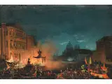 Nächtliches Fest in Venedig by Ippolito Caffi, oil on canvas, sold Jun 2026