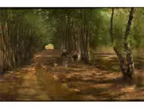 Parklandschaft by Federico Rossano, oil on canvas, offered Dec 2016