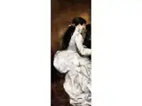 Elegante Dame am Klavier by Henri Gervex, oil on canvas, sold Apr 2022