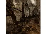 Waldhang Oberhalb von Mötz (tirol/inntal) by Friedrich Preller d. Ä., oil on canvas, sold Jul 2015