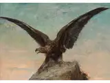 Adler by Carl Gustav Carus, oil on panel, offered Jul 2018