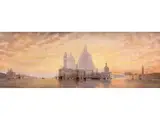 Blick auf Santa Maria Della Salute by Franz Richard Unterberger, oil on canvas, sold Sep 2023