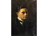 Bildnis des Nipote Alfredo by Antonio Mancini, oil on canvas, offered Jun 2023
