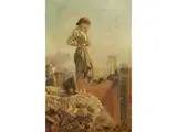 Mädchen aus Pompeji by Filippo Palizzi, oil on canvas, offered Mar 2026