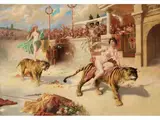 Arena Romana by Friedrich Schlegel, oil on canvas, sold Dec 2019