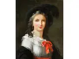 Selbstbildnis der Künstlerin by Élisabeth Louise Vigée Le Brun, oil on canvas, offered Jun 2021
