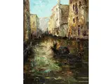 Altes Venedig by Otto Eduard Pippel, oil on canvas, sold Dec 2020