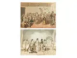 Ägypterinnen Beim Bade by Paar orientalische Aquarelle, watercolor, sold Jul 2018