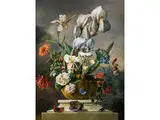 Blumenstillleben by Franz Xaver Gruber, oil on canvas, offered Mar 2015