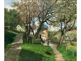 Grosshesselohe (bei by Hulda Gronneberg, oil on canvas, offered Mar 2023