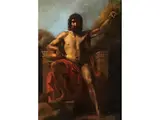 Der Sitzende Gott Zeus by Heinrich Füger, oil on canvas, offered Dec 2023