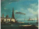 Untitled by Giacomo Guardi, oil on canvas, offered Sep 2022