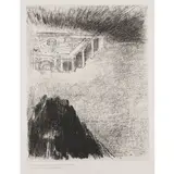 Apokalypse de saint john by Odilon Redon, 1899, lithograph, sold Dec 2025