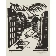 HannahHöch by Hannah Höch, pencil, sold Dec 2025