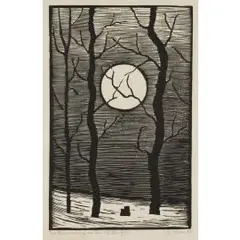 Abendsonne by Gerhard Marcks, 1961, woodcut, sold Dec 2025