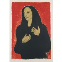 C. Amiet by Cuno Amiet, pencil, sold Dec 2025