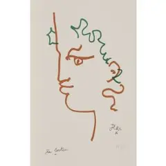 Galerie Marco Edition Paris Bonn by Jean Cocteau, pencil, sold Dec 2025