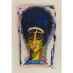 Römerin by Otto Dix, 1962, color lithograph, sold Dec 2025