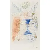 Der kuss by Salvador Dalí, 1971, pencil, sold Dec 2025