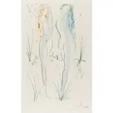 Kehr zurück, sulamit by Salvador Dalí, 1971, pencil, sold Dec 2025