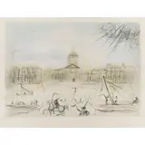 L by Salvador Dalí, etching, sold Dec 2025