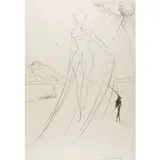 Gala assunta (galas himmelfahrt) by Salvador Dalí, 1973, drypoint, sold Dec 2025