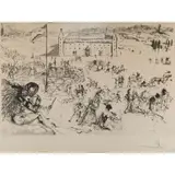 Couronnement du roi d by Salvador Dalí, pencil, sold Dec 2025