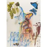 L by Salvador Dalí, pencil, sold Dec 2025