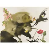 L by Salvador Dalí, pencil, sold Dec 2025