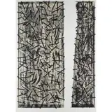Lohengrin by Guenther Uecker, 1986, color lithograph, sold Dec 2025