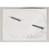 Nagelbild by Guenther Uecker, 1990, pencil, sold Dec 2025