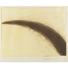 Aufschwung by Arnulf Rainer, 1969, pencil, sold Dec 2025