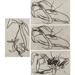 Knotenfiguren by Dieter Krieg, etching, sold Dec 2025