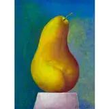 Reife birne by Dimitri Vojnov, 2025, oil, sold Dec 2025