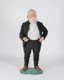 Monet by Joseph Hector Yvon Fafard, 1993, bronze sculpture with patina and paint, sold Jun 2022