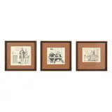 Three Medical Illustrations by Douglas Gorsline, Each an ink on paper drawing, sold Mar 2025