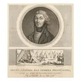 Portrait of Lazare Hoche by Jean Duplessi-Bertaux, Engraving and aquatint, sold Mar 2025