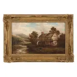 Old Pandy Mill Dolgellau, North Wales by T. Trevor, Oil on canvas, sold Mar 2025