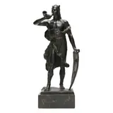 Viking by Victor Heinrich Seifert, Cast bronze, sold Mar 2025
