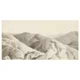 Lava by William Daniell, Pencil and grey wash on laid paper, sold Mar 2025