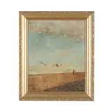 Promenade on the Beach by Alfred Emile Leopold Stevens, Oil on panel, sold Mar 2025