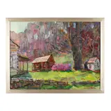 Springtime on the Blue Ridge by James P. Kerr, Oil on linen canvas, sold Mar 2025