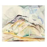 Mountain Landscape by Will Henry Stevens, Watercolor on paper, sold Mar 2025