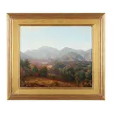 Tryon, North Carolina by Lawrence Mazzanovich, Oil on canvas, sold Mar 2025