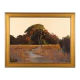 Late Afternoon Light by Nancy Tankersley, Oil on canvas, sold Mar 2025