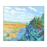 Special Day / View From a Dune by Kyle Highsmith, Oil on canvas, sold Mar 2025