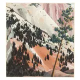 Canyon Wall / Yellowstone Study by Maud Gatewood, Oil on canvas, sold Mar 2025