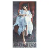 In Elegance by Steve Hanks, Watercolor on paper, sold Mar 2025
