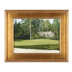 House by the Green by George Snyder, Oil on canvas, sold Feb 2025